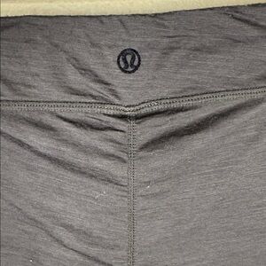 Lululemon Athletica Charcoal Merino Wool leggings